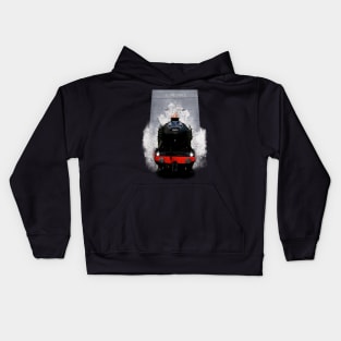 Legendary Scot 60103 Steam Engine Over The River Tamar Kids Hoodie